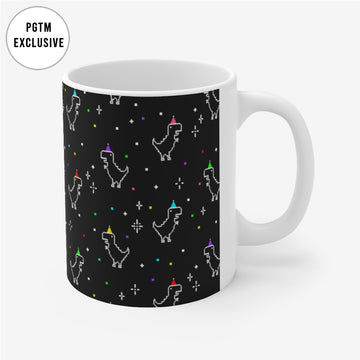 Party Dinosaur Coffee Mug